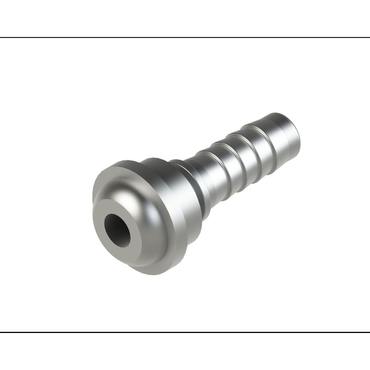Steam coupling, hose nipple/screw connection